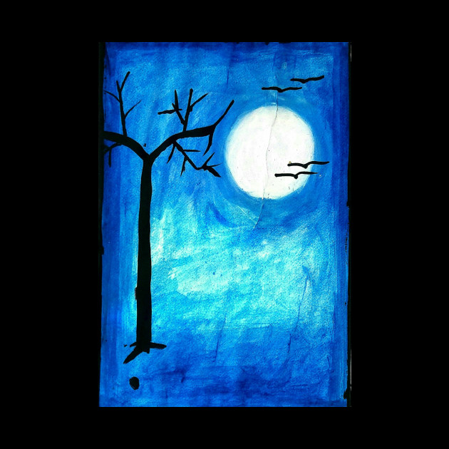 Full Moon Night Fullmoon Night Mug Teepublic
