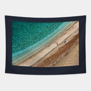 Kallianos beach - Evia island Tapestry