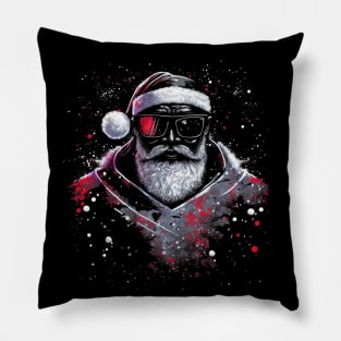 Black Santa, Santa Claus Pillow