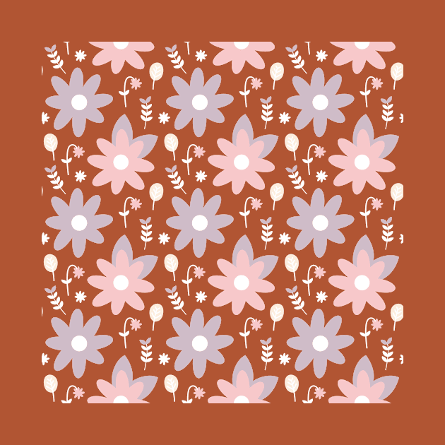 Floral Seamless Pattern by mbakbos