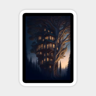 Tree house Magnet