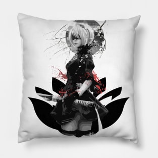 2B Sakura Landscape Pillow