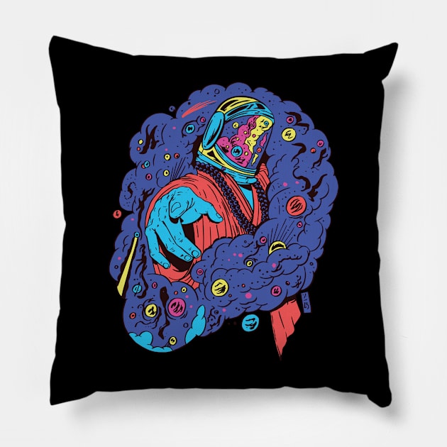 Technicolor Space Pillow by Thomcat23