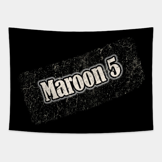 Maroon 5 Vintage Nyindir Tapestry by NYINDIRPROJEK