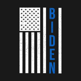 joe biden flag blue usa 2020 T-Shirt