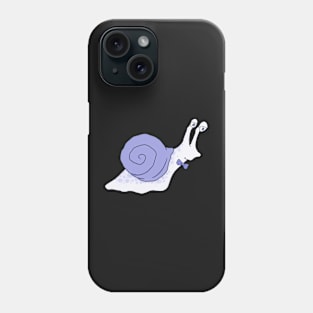 Cute Periwinkle Professor Snail Phone Case