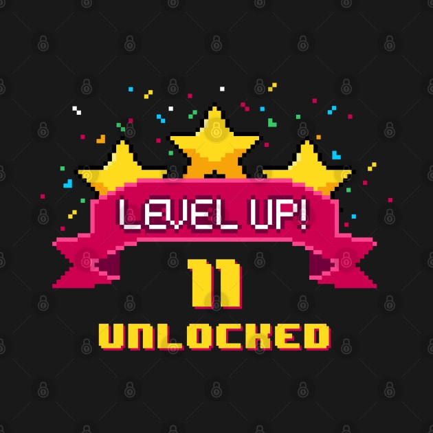 11th Birthday Level Up 11 years old unlocked by opippi