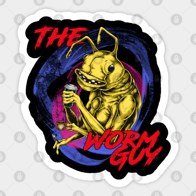 The Worm Guy Men In Black Pegatina Teepublic Mx