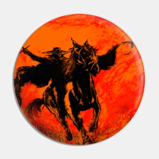 Zorro Fire and Flames Pin