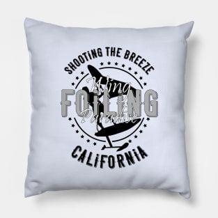 Wing Foiling Paradise - California Pillow