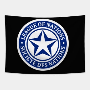 LEAGUE OF NATIONS LOGO Tapestry