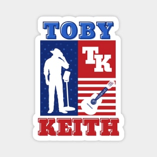 Toby Keith TK Magnet