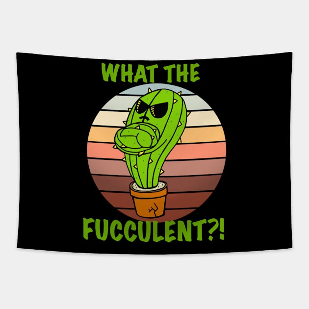 What the Fucculent Cacti Tapestry by SNK Kreatures