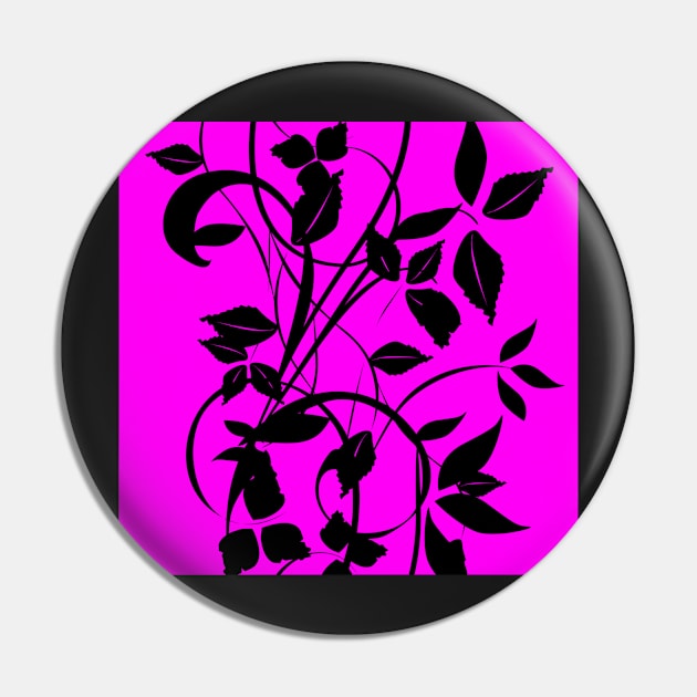 Pink Leaf Pin by YellowLion