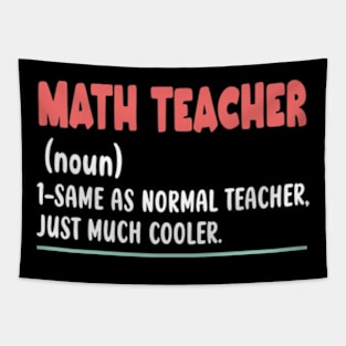 FUNNY MATH TEACHER Tapestry