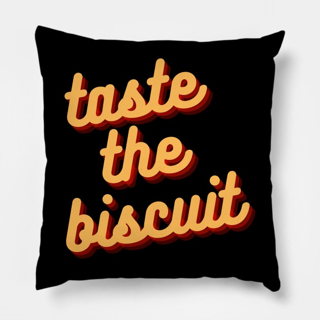 taste the biscuit Pillow by IJMI