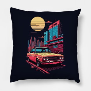 Retro Vice City Car Pillow