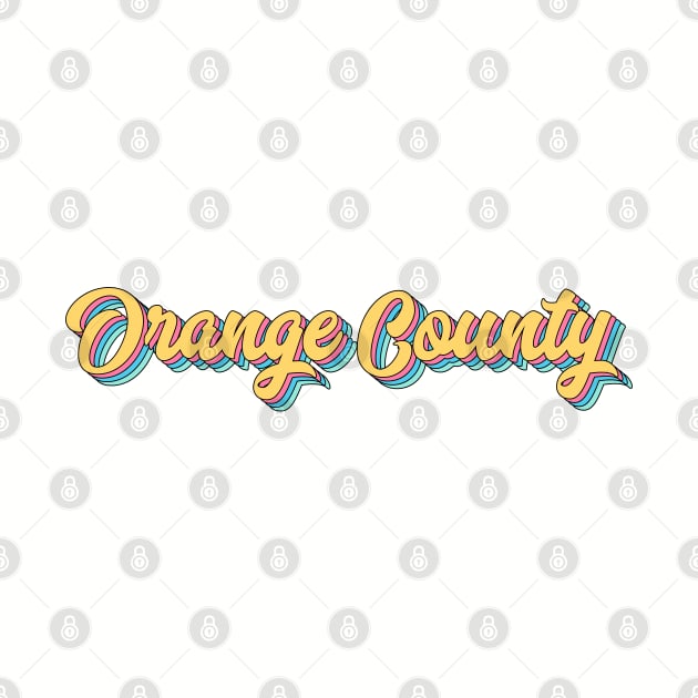 Orange County Retro Script by modeoftravel