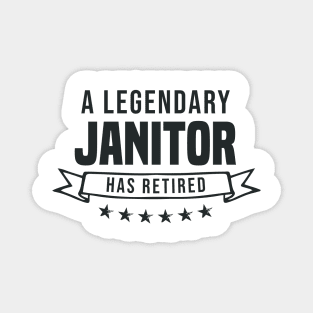 A Legendary Janitor has retired Magnet