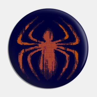 Abstract Spider Red Pin