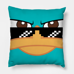 perry the platypus pillow