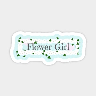 flower girl Magnet