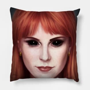 Babylon 5 Lyta Portrait Pillow