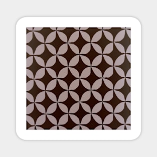 Abstract diamond pattern Magnet