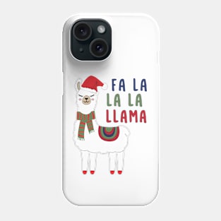 Fa la la la llama Phone Case