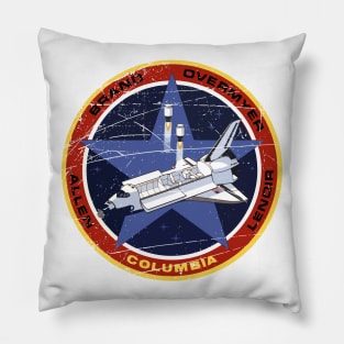 STS-5 Columbia Vintage Pillow