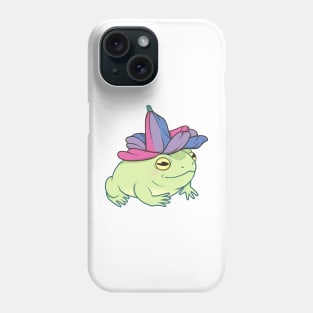 Bisexual Pride Flower Frog Phone Case