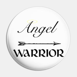Angel Warrior Pin
