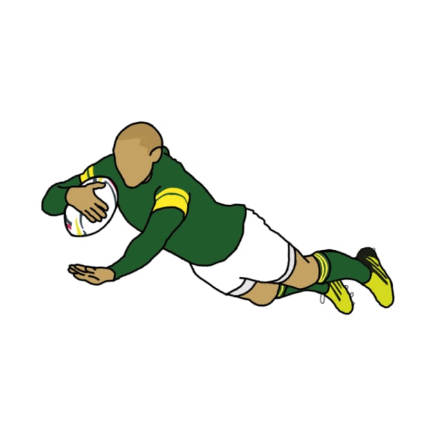 Bryan Habana (South Africa) by PennyandPeace