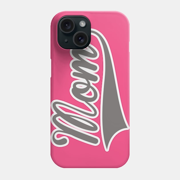 Mom Logo Phone Case by charlescheshire