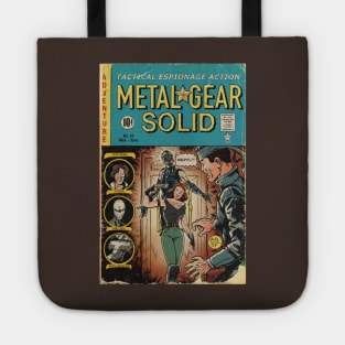 Metal Gear Solid fan art comic cover Tote