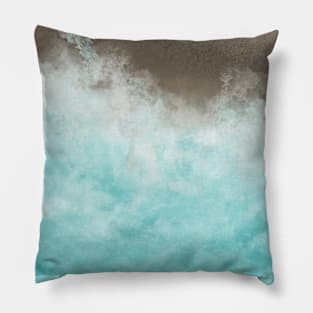 The sound of the sea. Pillow