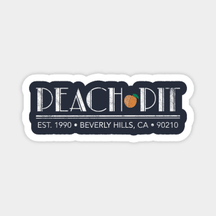 Peach Pit Magnet