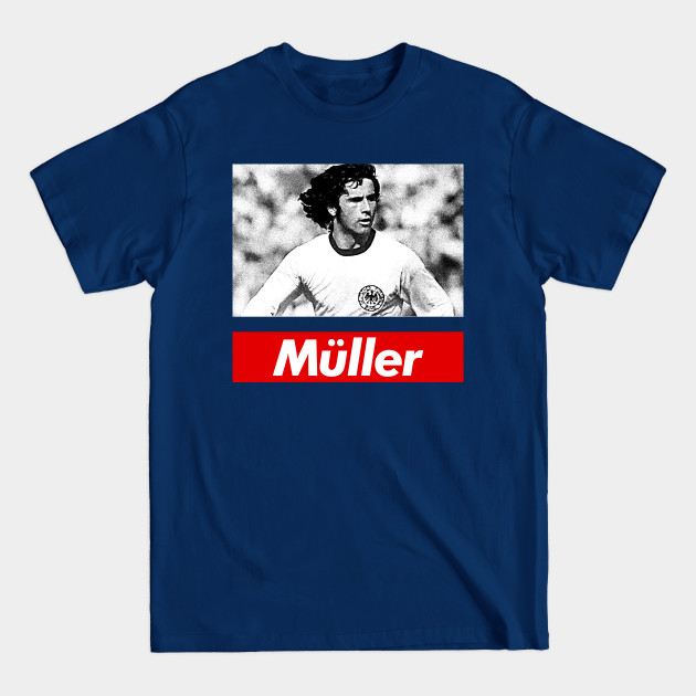 Disover Gerd Müller // Retro Fan Design - Germany - T-Shirt