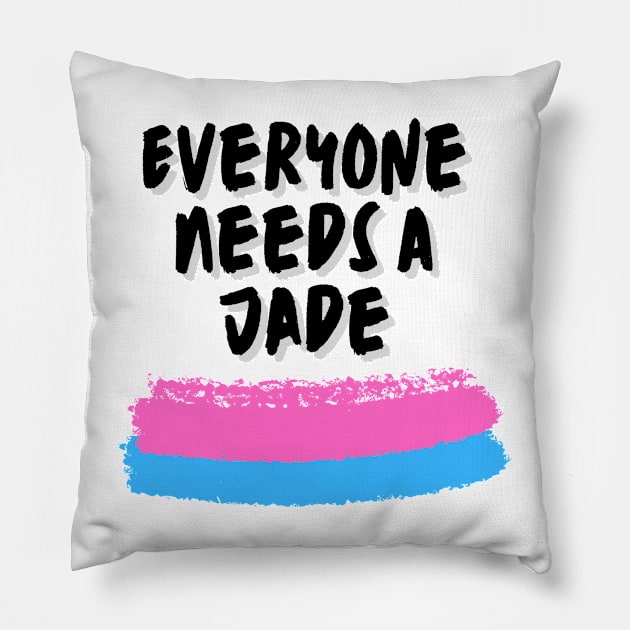 Jade Name Design Everyone Needs A Jade Pillow by Alihassan-Art