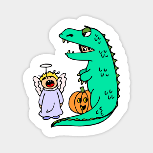 Funny Halloween Costumes Magnet