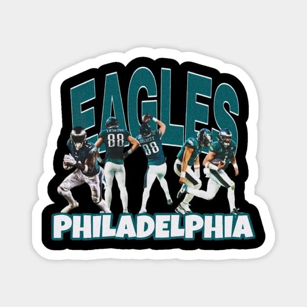 philadelphia eagles players Magnet by hot_issue