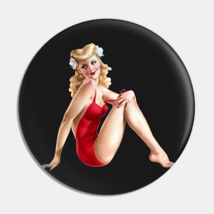 Blonde Bombshell Pin