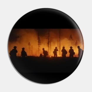 Beneath the Midnight Blaze Pin