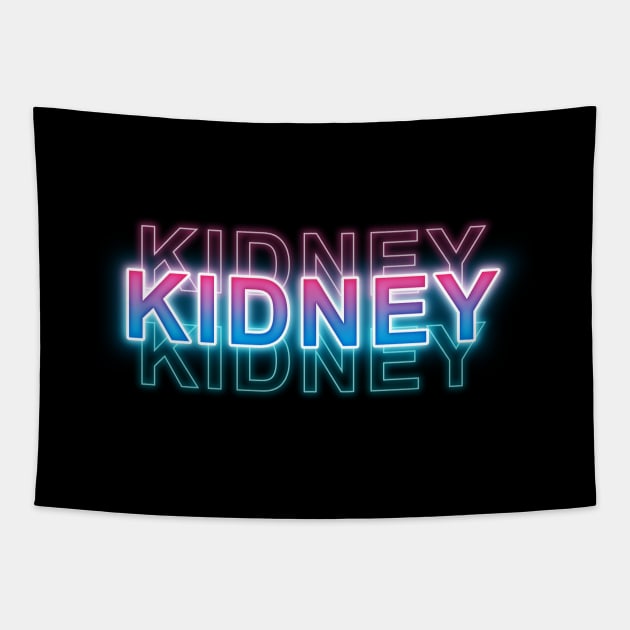Kidney Tapestry by Sanzida Design