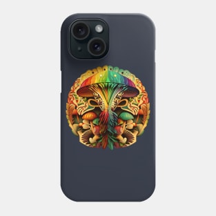 Mushroom Tribal Rainbow Phone Case