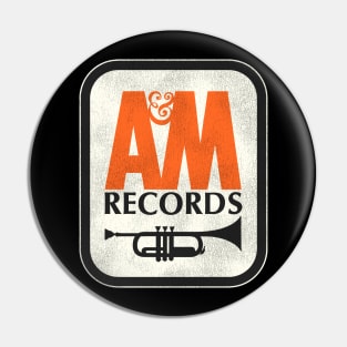 A&M RECORDS // 80s Defunct Music Label Pin