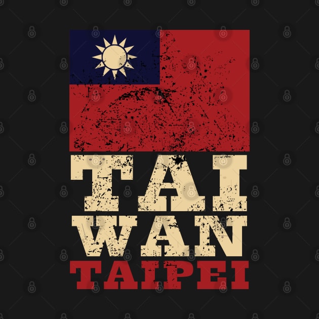 Flag of Taiwan Republic of China by KewaleeTee