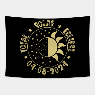 Solar Eclipse Celestial Tapestry