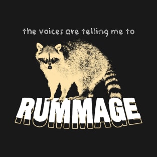 Rummage Raccoon T-Shirt