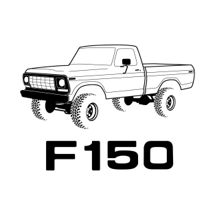 1978 F150 Black Print T-Shirt